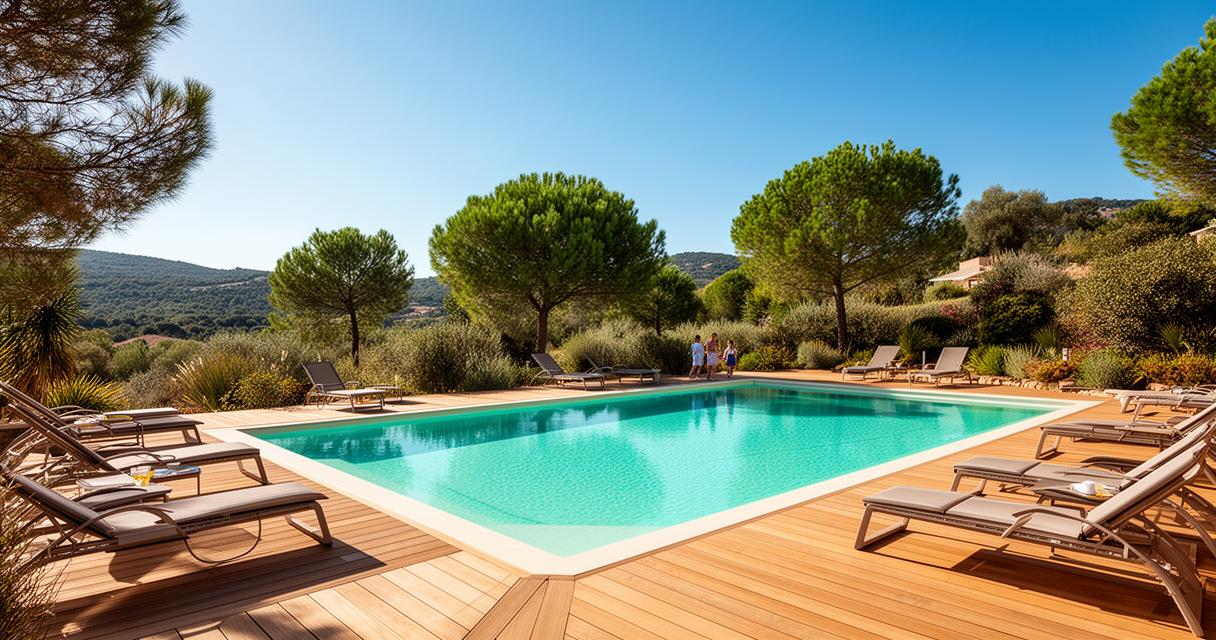Explorez un camping 4 étoiles dans le Gard avec piscine et activités familiales